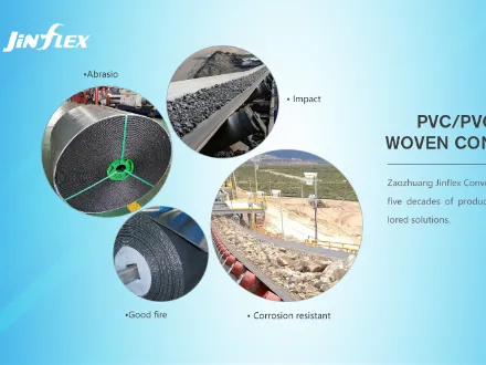 PVC/PVG Solid Woven Conveyor Belt