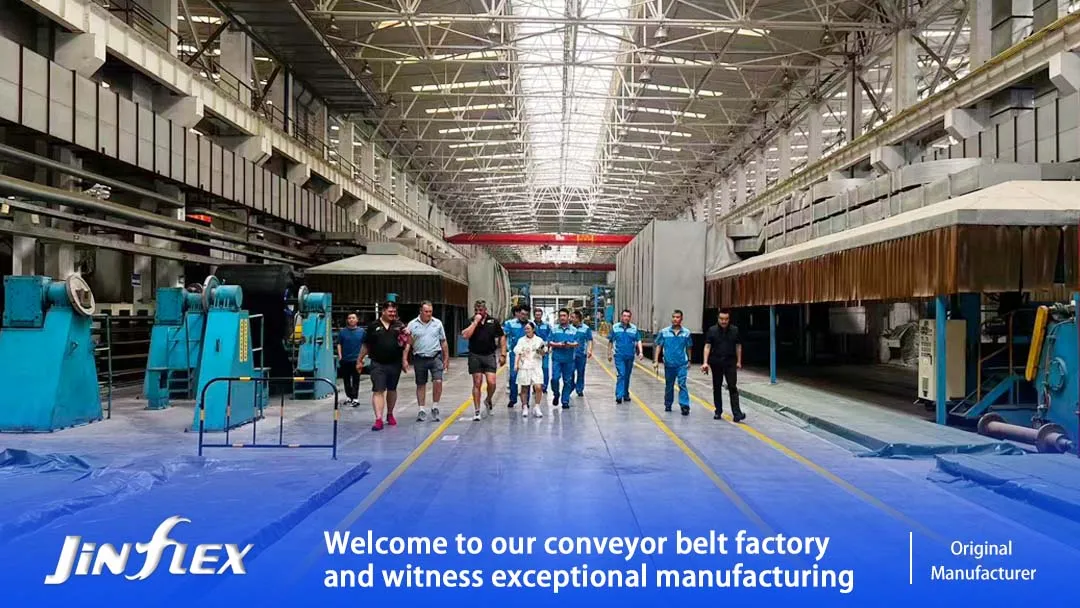 Jinflex welcomes international customers to visit and explore the future of industrial transportation together