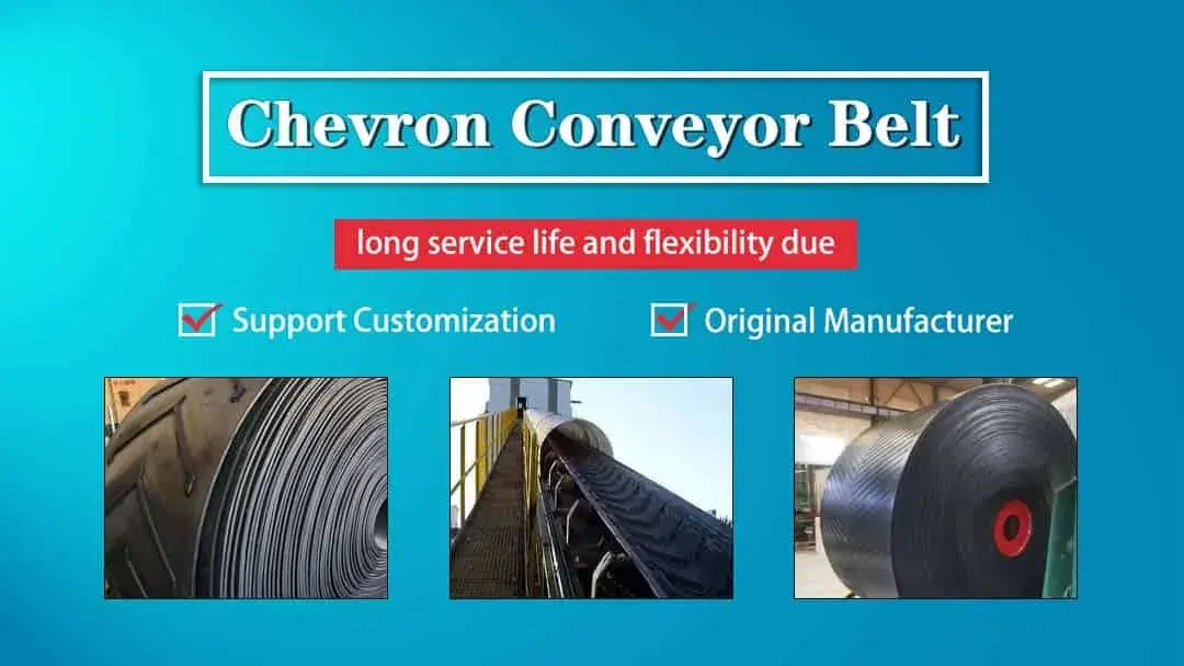 JINFLEX Chevron Conveyor Belts: Advanced Solution for Steep Incline conveying