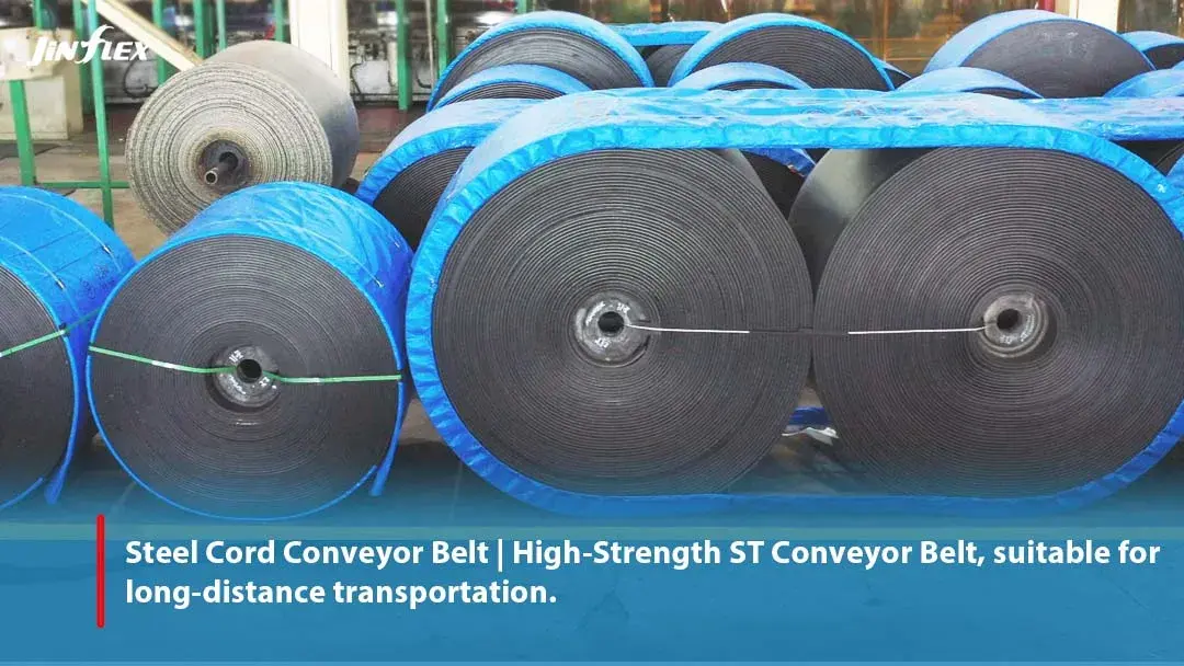 Why Settle for Ordinary When You Can Trust the Proven Strength of Jinflex Steel Cord Conveyor Belts?