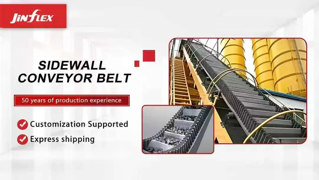 Jinflex Highlights Corrugated Sidewall Conveyor Belts as Flagship Solution for Steep-Incline Rubber Conveyor Applications