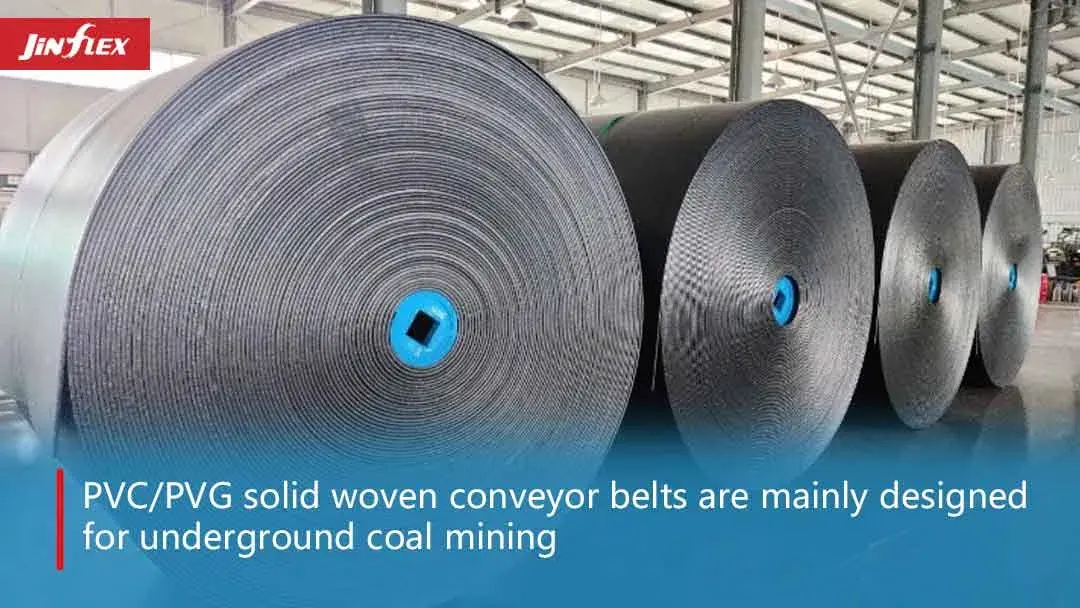 Jinflex PVC/PVG Solid Woven Conveyor Belts Prove Long-Term Reliability in Shanxi Underground Coal Mine