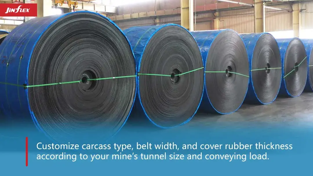 Jinflex Flame Resistant Conveyor Belts Ensure Superior Safety and Performance in Underground Coal Mining and High-Risk Industries