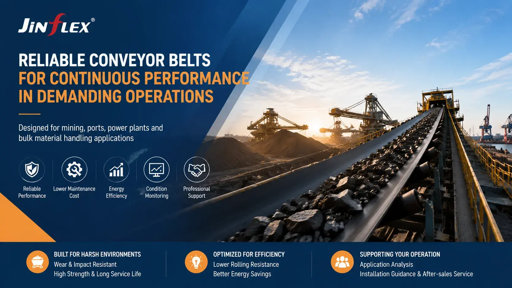 Conveyor Belt Industry Focuses on Reliability, Monitoring and Energy Efficiency