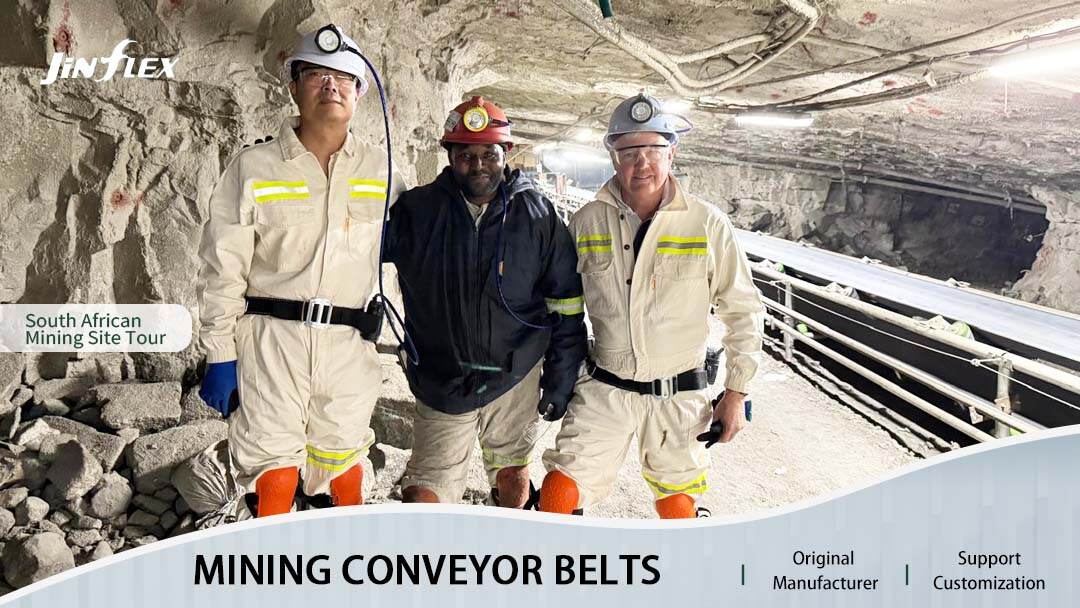 JINFLEX Chairman’s Africa Mine Inspection Drives Innovation in Extreme Conveying Solutions