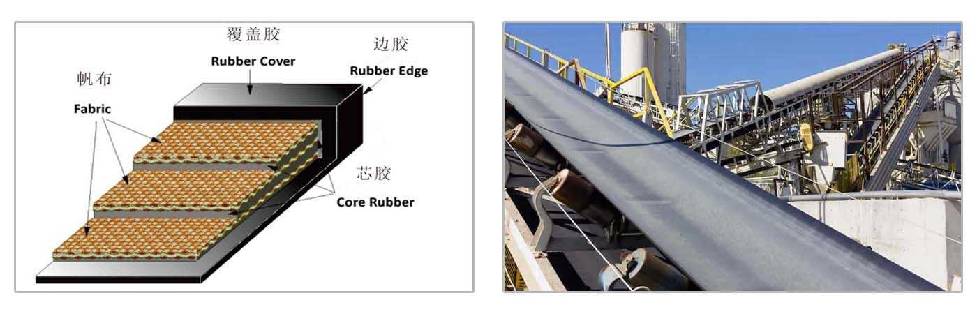 Multi-ply Fabric Conveyor Belt