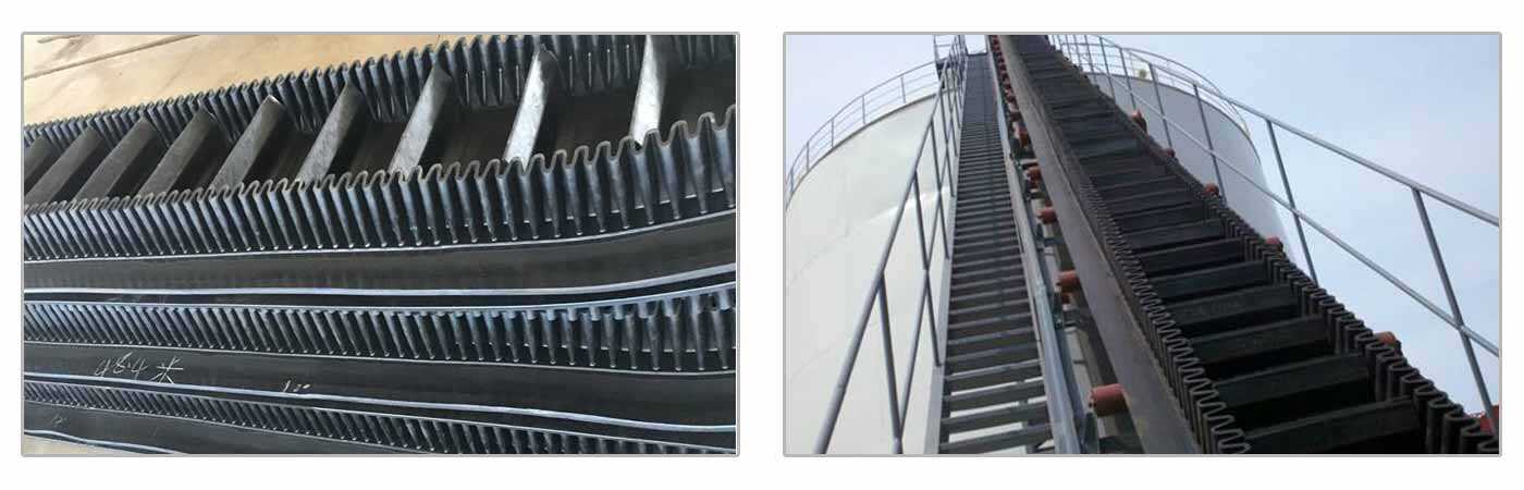 Corrugated Sidewall Conveyor Belt