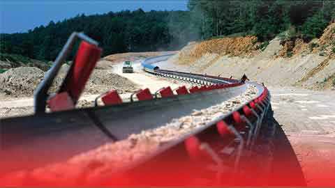 Rubber Conveyor Belts | Heavy-Duty, Abrasion